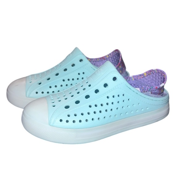 Skechers Girl’s Foamies Guzman Steps Shoes Size 3 - Picture 1 of 6